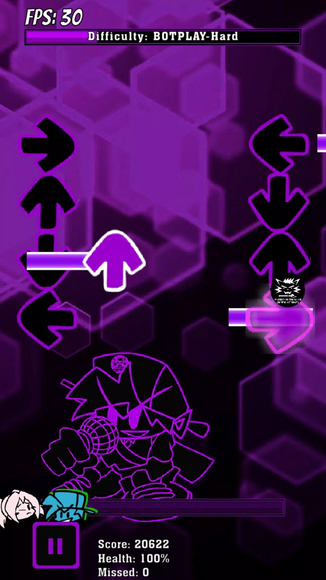 FNF In The Galaxy Mod Captura de pantalla 3