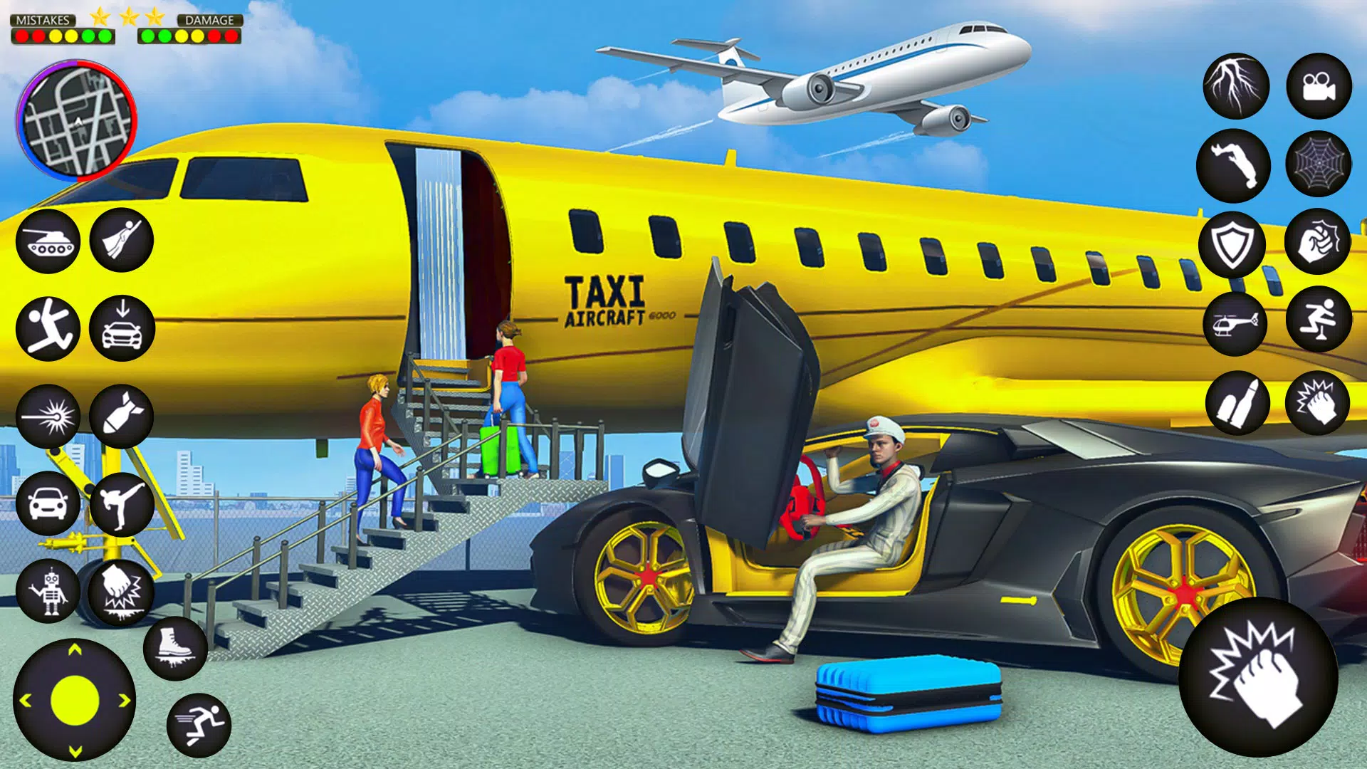 Taxi Driving: 3D Crazy Parking スクリーンショット 1
