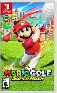 Mario Golf: Super Rush Box Art
