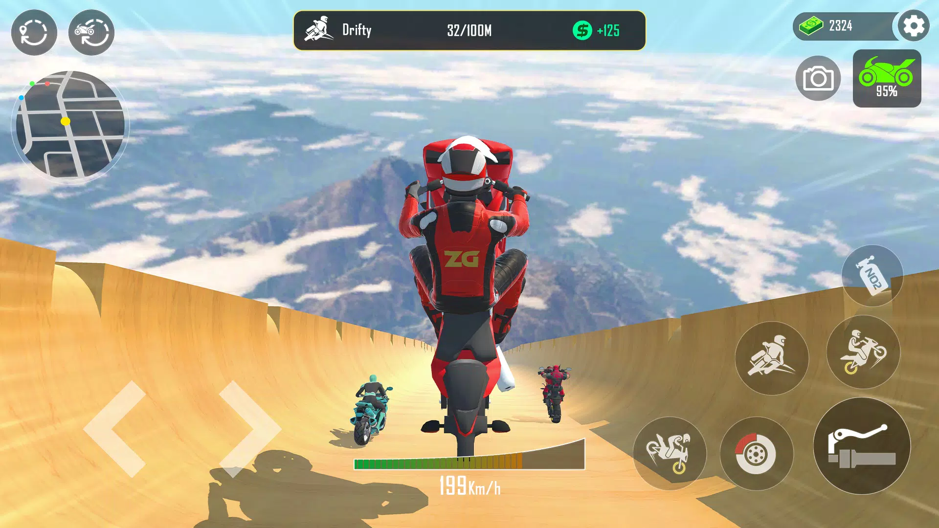 GT Moto Stunt 3D Captura de tela 3