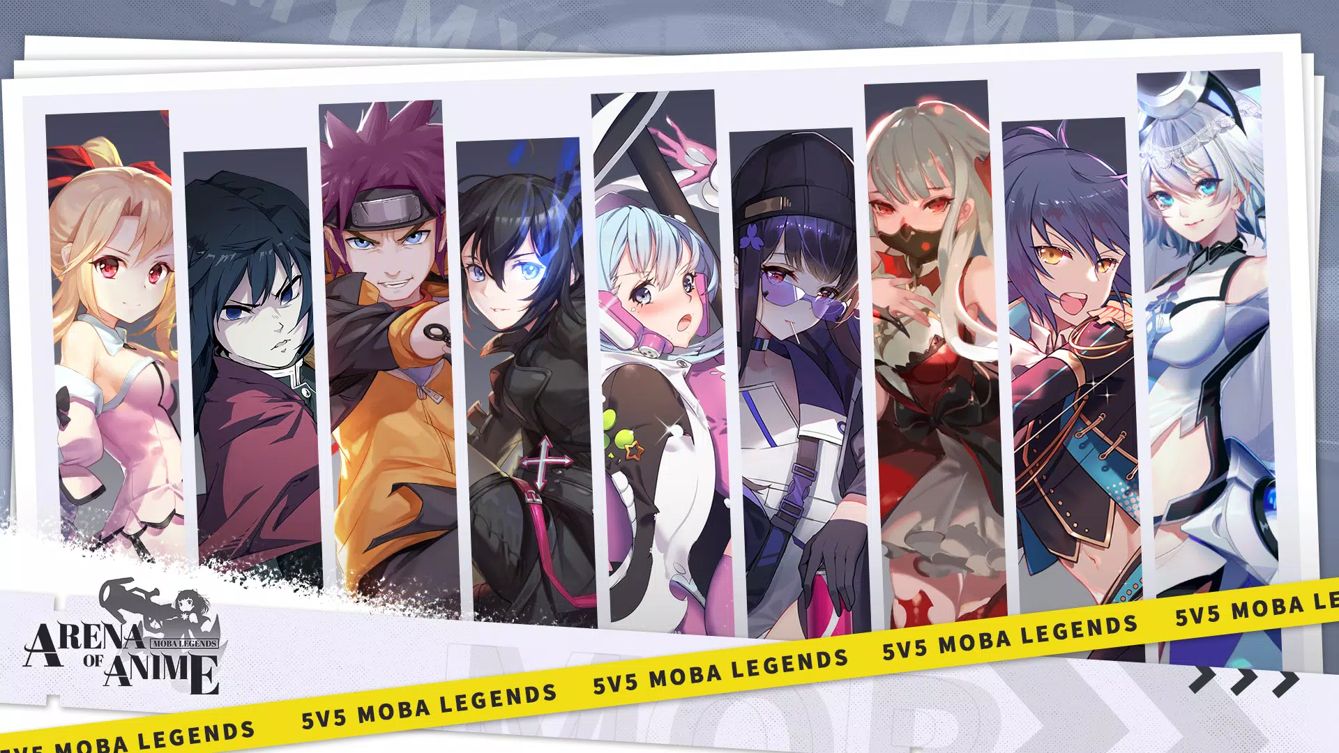 Arena of Anime: MOBA Legends Captura de pantalla 1