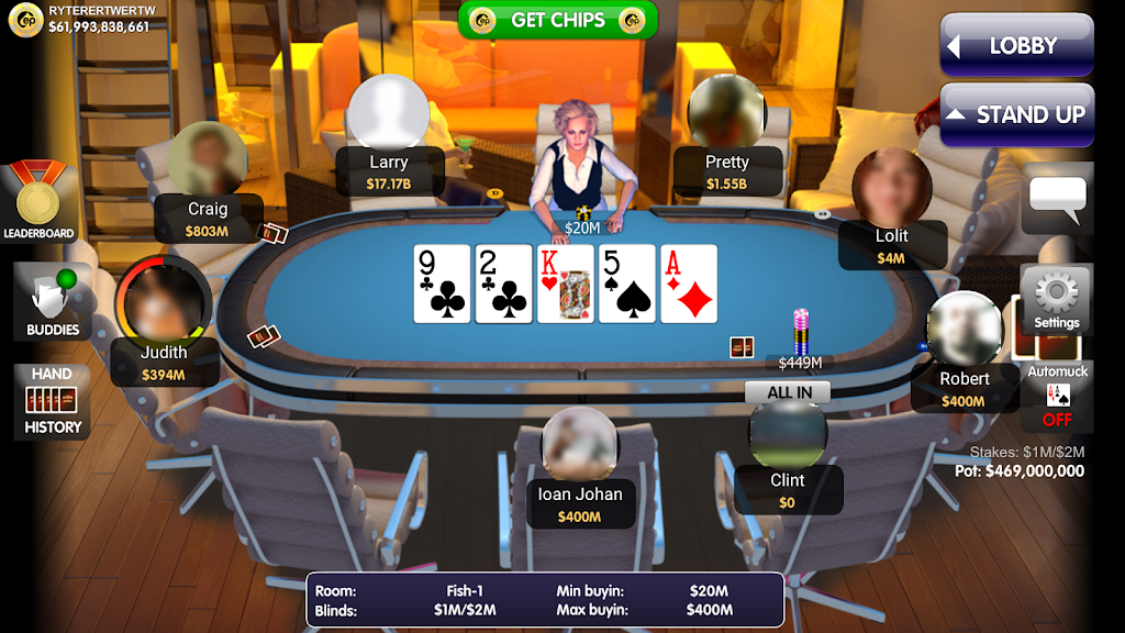Elite Poker Schermafbeelding 2
