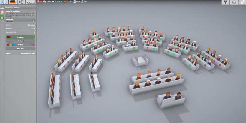 Lawgivers II: Jogo de Poder na Simplicidade Mínima