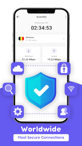 Guardify VPN - Safe Guardify Скриншот 2