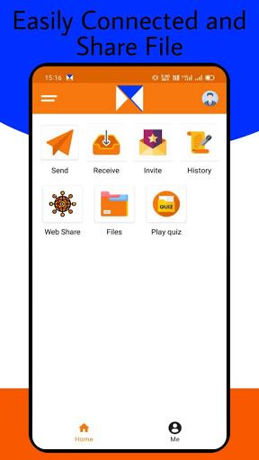 Xzender share- File Transfer like Xsender, Sendit ภาพหน้าจอ 1