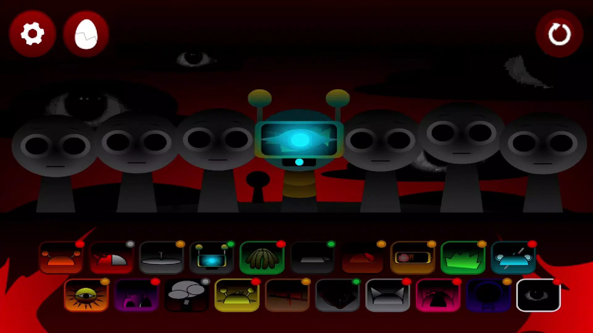 Sprunki Game Wenda Horror Mod Capture d'écran 2