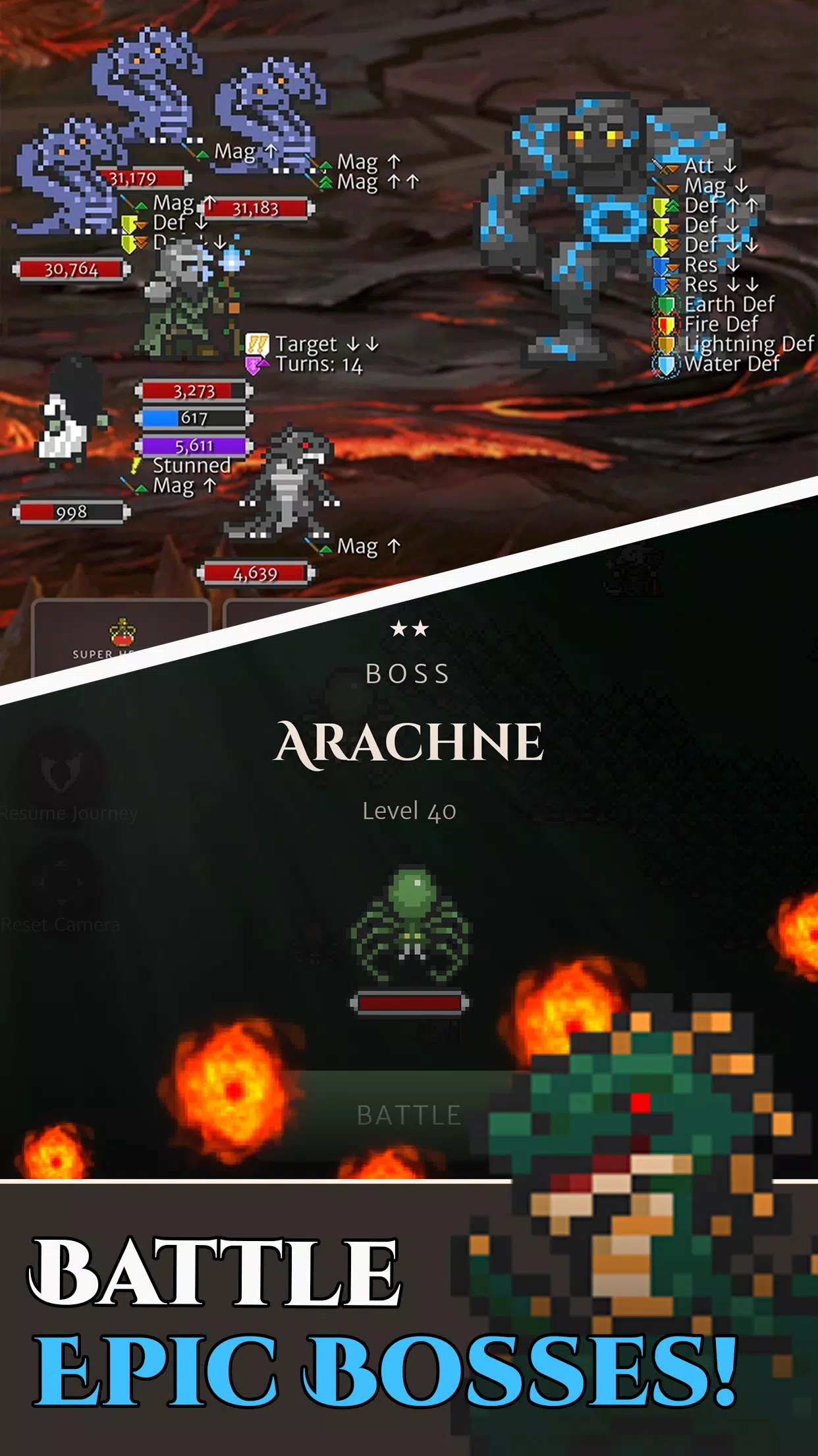 Hero of Aethric | Classic RPG 스크린샷 1