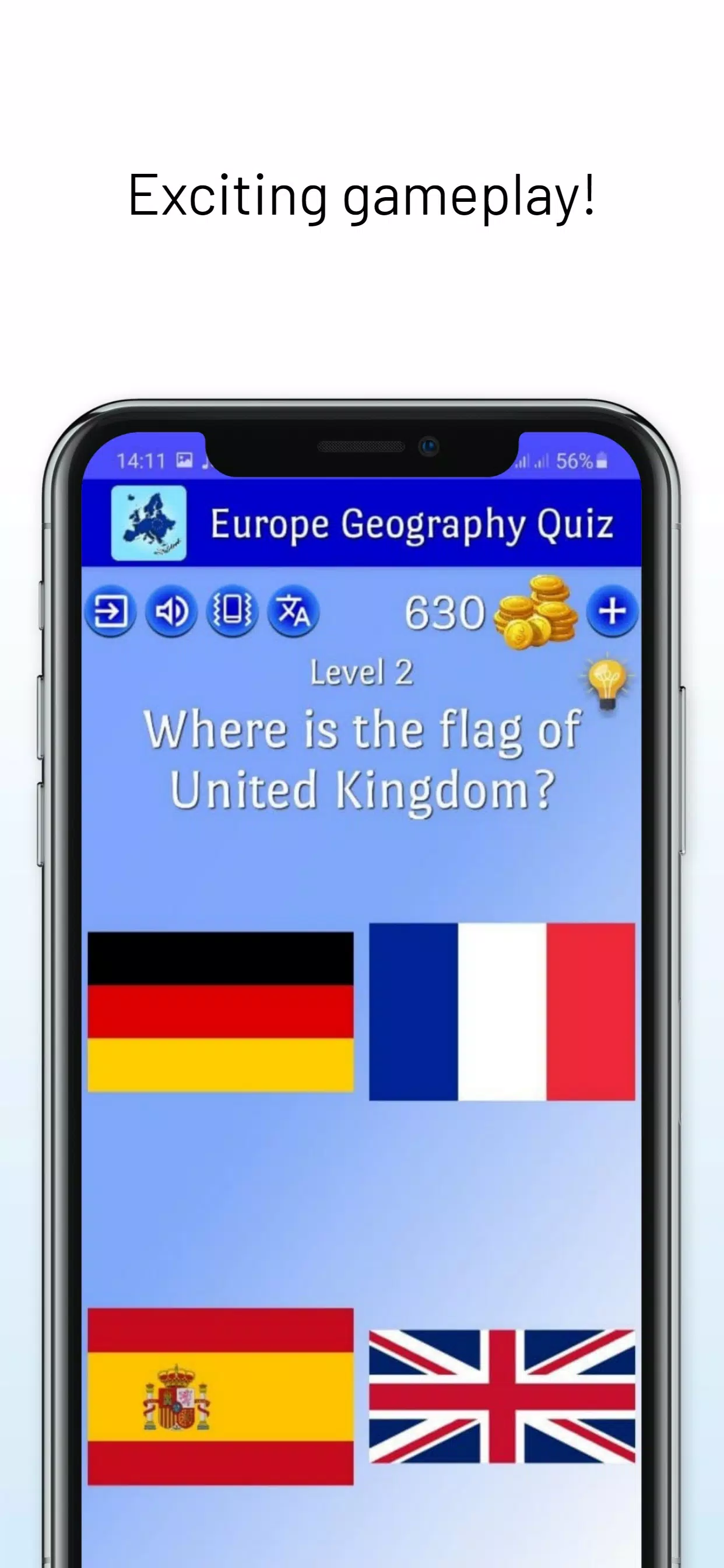 Europe Geography Quiz スクリーンショット 2