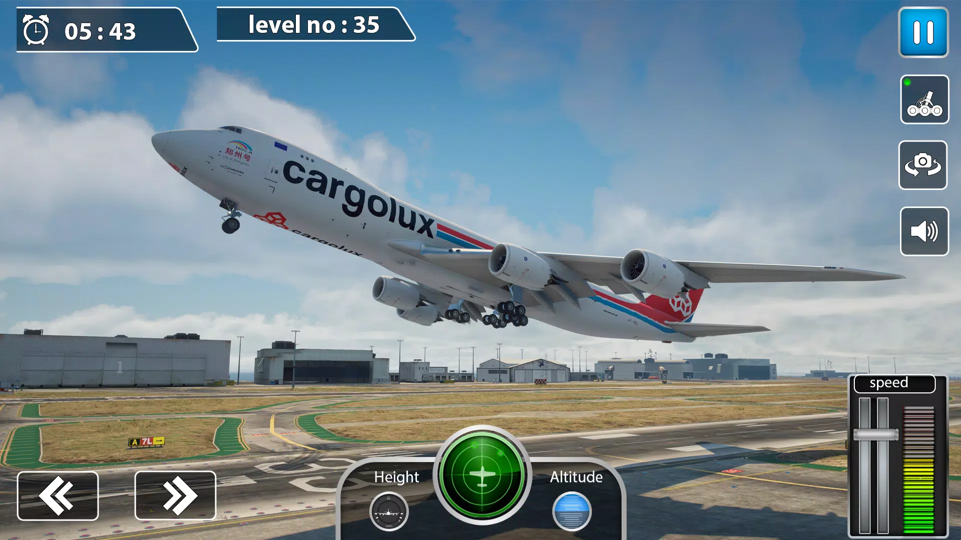 Airplane Flight 3d Simulator Captura de pantalla 0