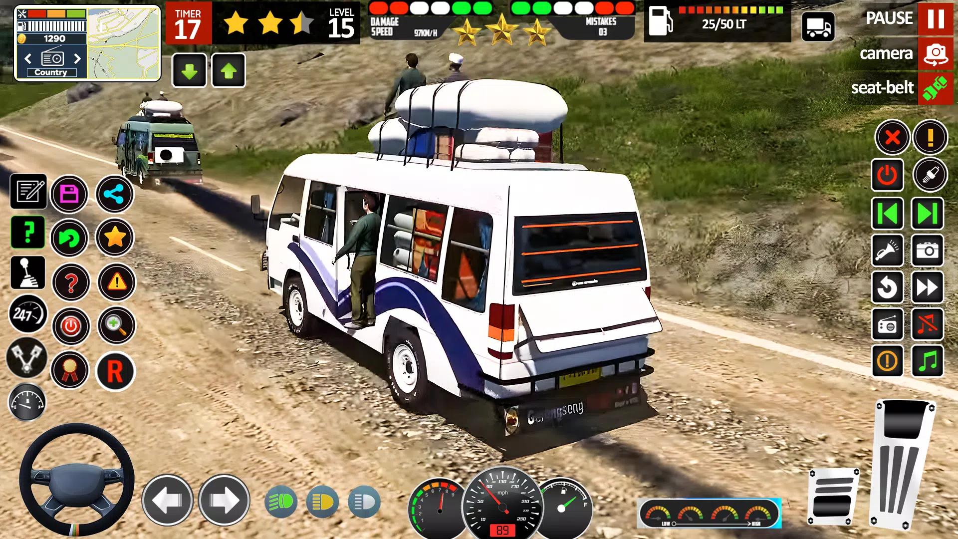 Mini Bus Game: Bus Driving 3D 스크린샷 0