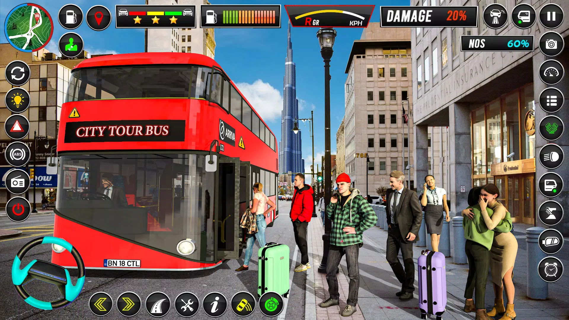 Real Bus Simulator Coach Bus スクリーンショット 1