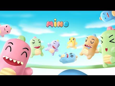 傾く足場の上でバランスを取るカラフルなクリーチャーたちを写したMinoのゲームプレイ