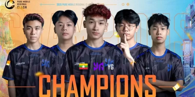 Yangon Galacticos는 PUBG Mobile의 2025 지역 충돌을 획득했습니다