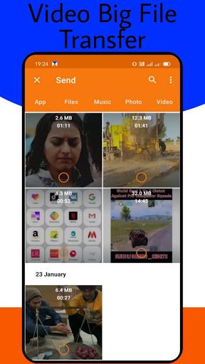 Xzender share- File Transfer like Xsender, Sendit ภาพหน้าจอ 2
