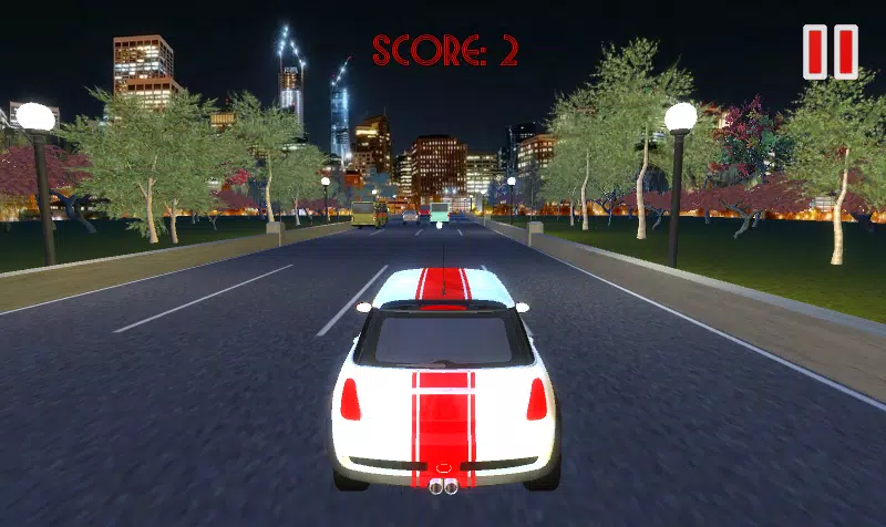 Single Player Traffic Racing Capture d'écran 3