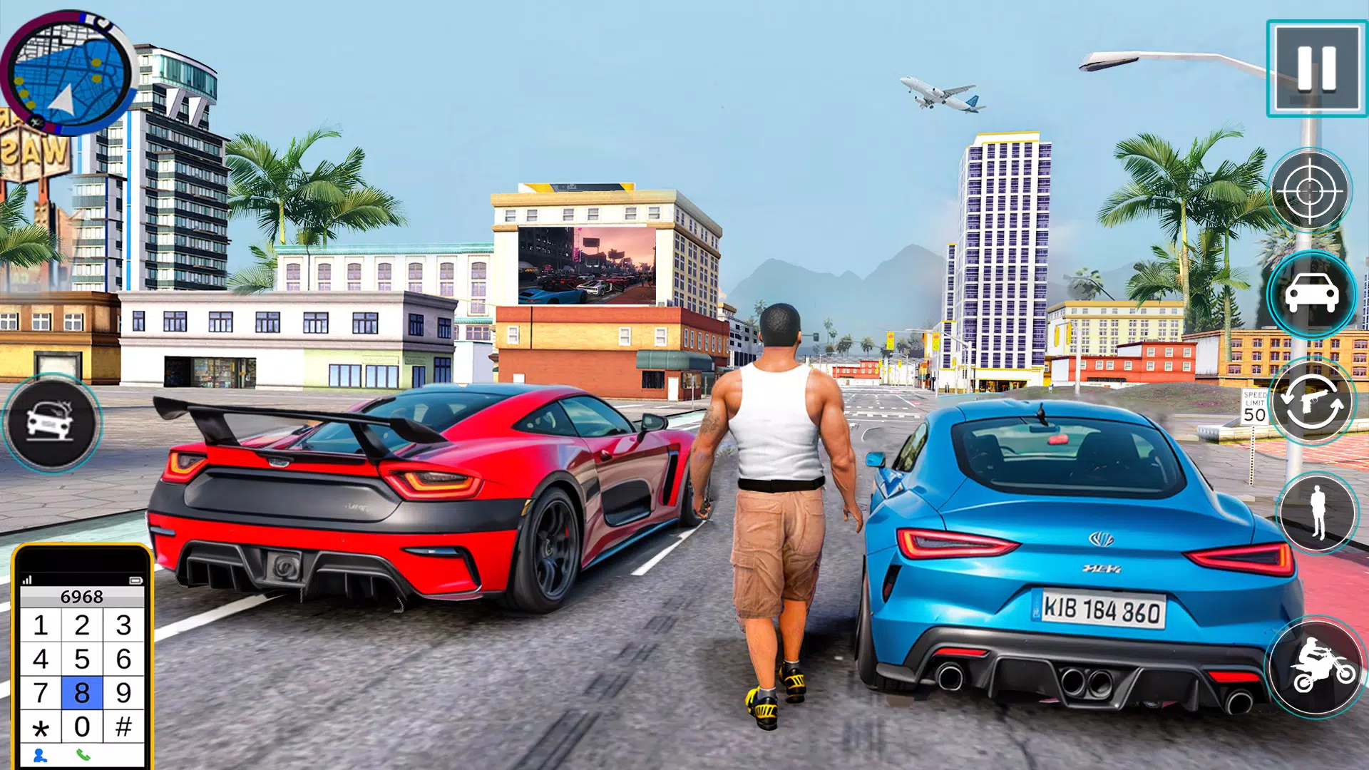 City Driving Car Simulator 3D Скриншот 1