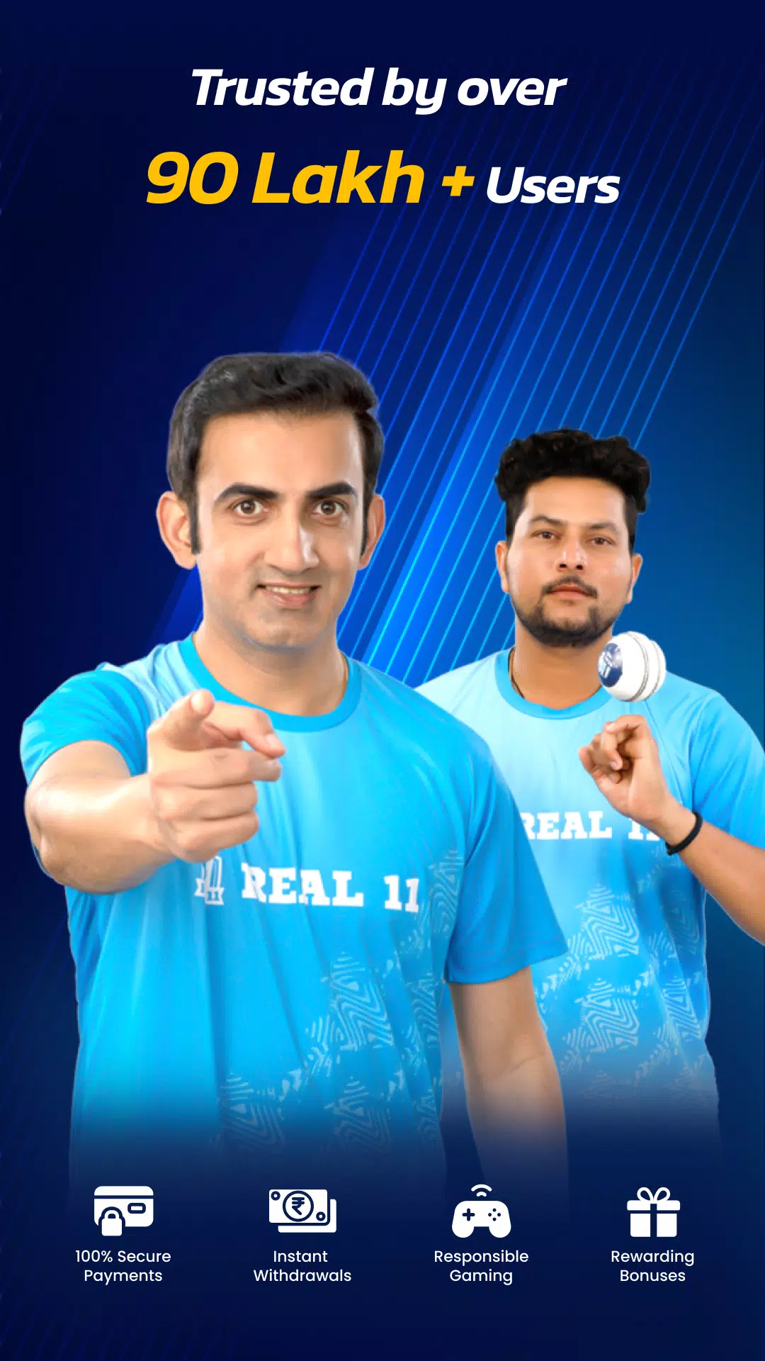 Real11: Play Fantasy Cricket Скриншот 1