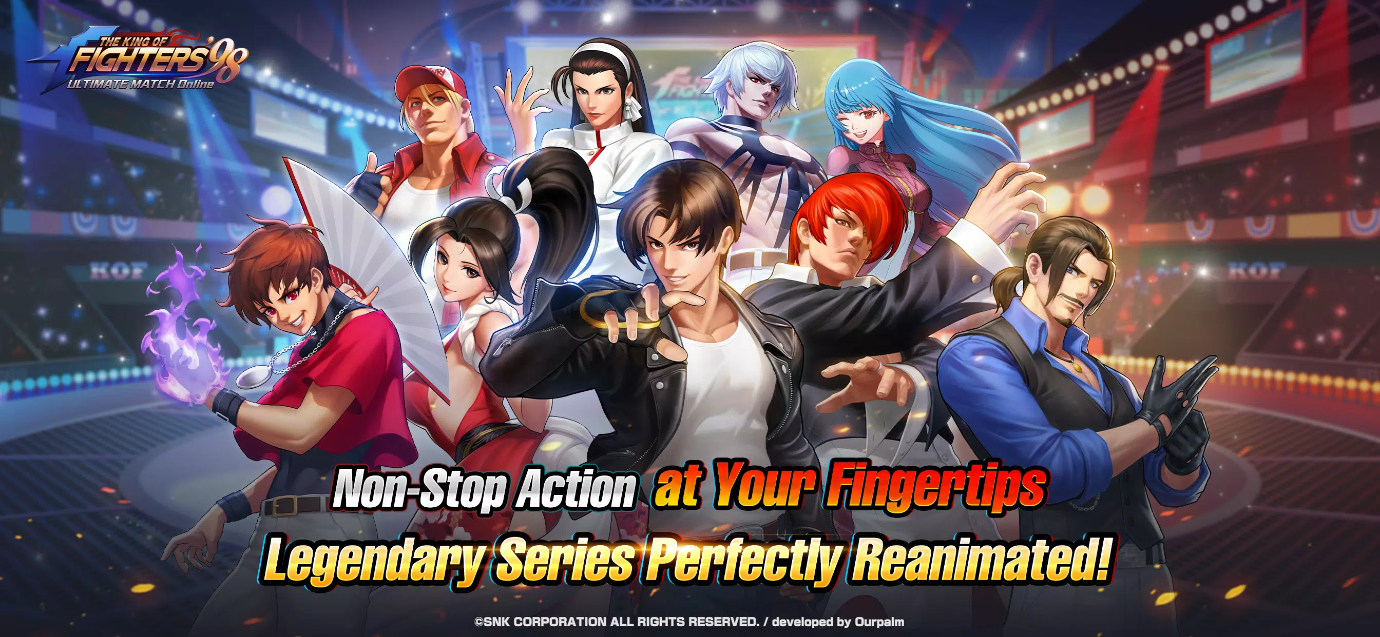 THE KING OF FIGHTERS '98 UM OL Captura de pantalla 0