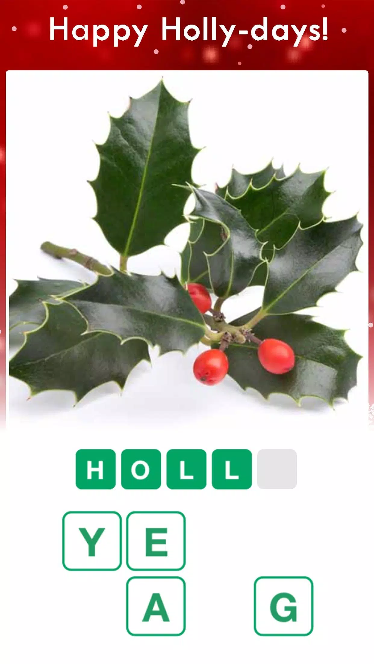 Christmas Pics Quiz Game 스크린샷 2