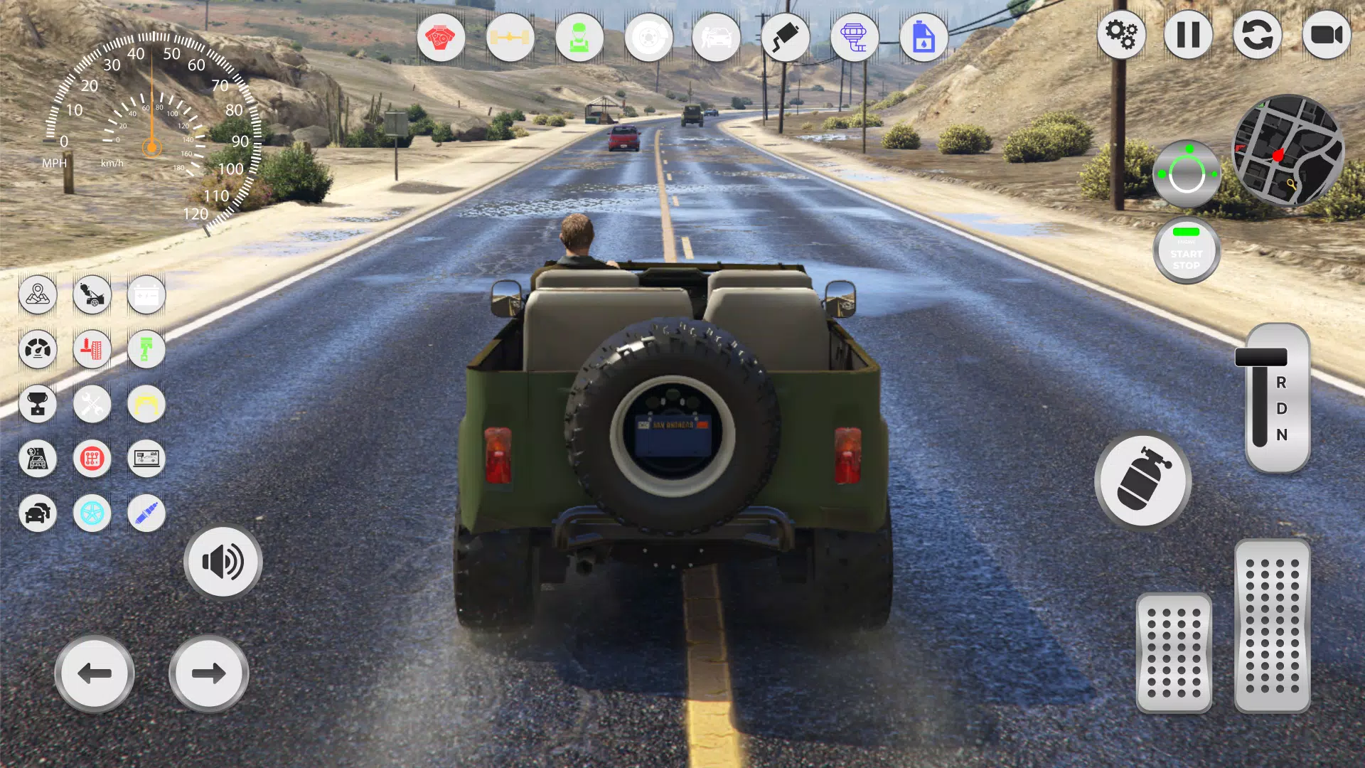 UAZ Hunter 4x4 Russian SUV Captura de tela 3
