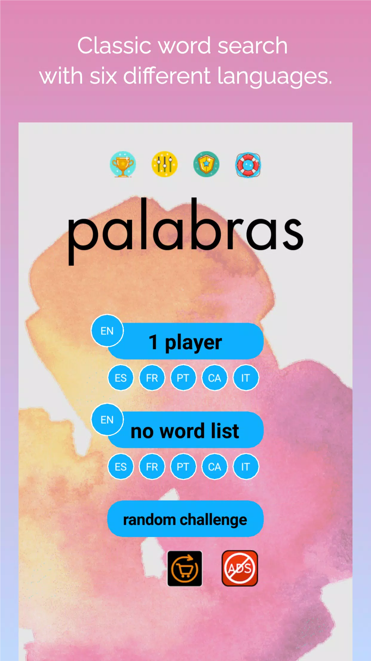 busca palabras: sopa de letras ภาพหน้าจอ 0