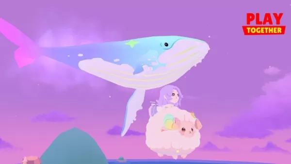 Dreamland presenta la Zona del Cielo Púrpura con ballenas luminosas