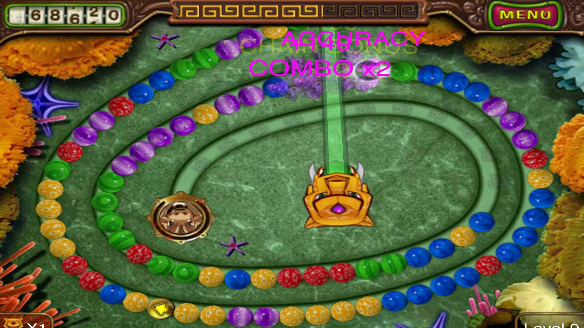 Zumba shooter vs snake Captura de pantalla 0