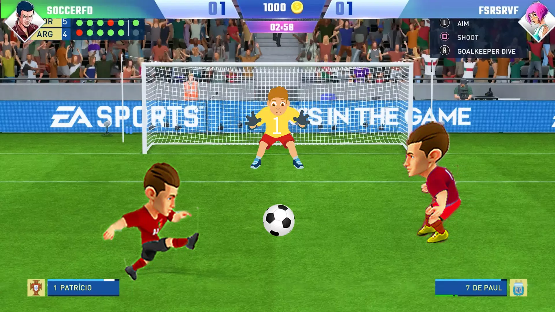 Mini Football Games Offline 스크린샷 0