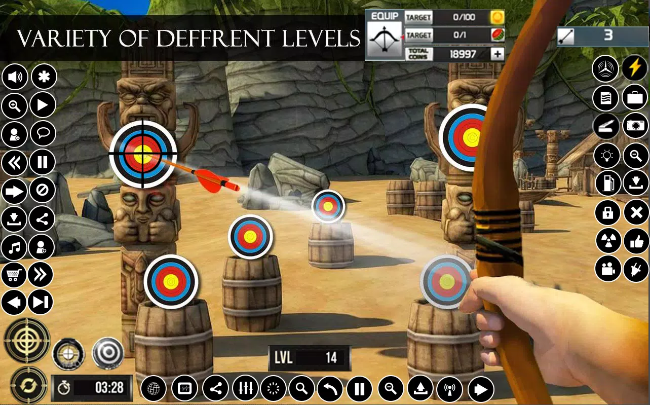 Jeux de tir à l'arc pastèque Capture d'écran 2