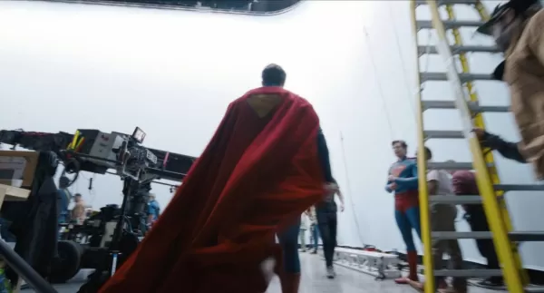 Superman Behind the Scenes Image 2