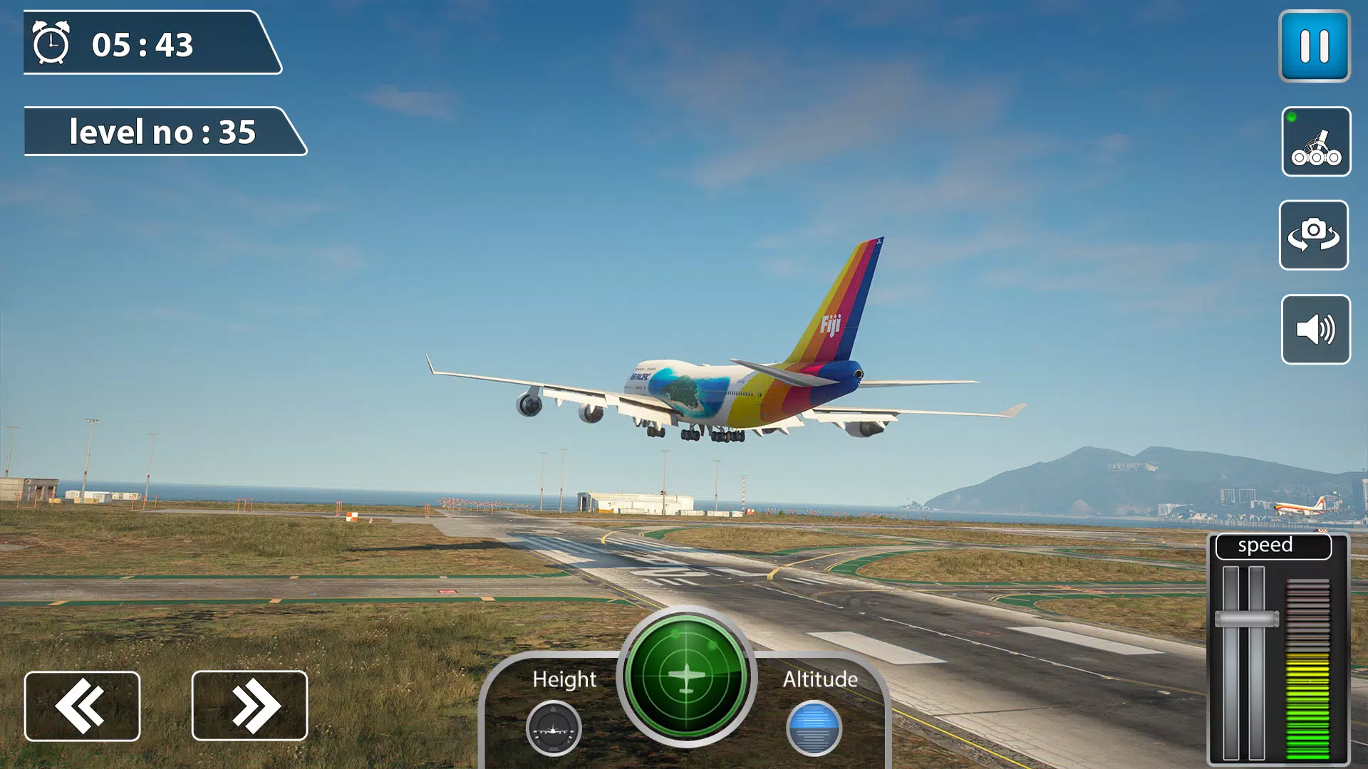 Airplane Flight 3d Simulator Captura de pantalla 1