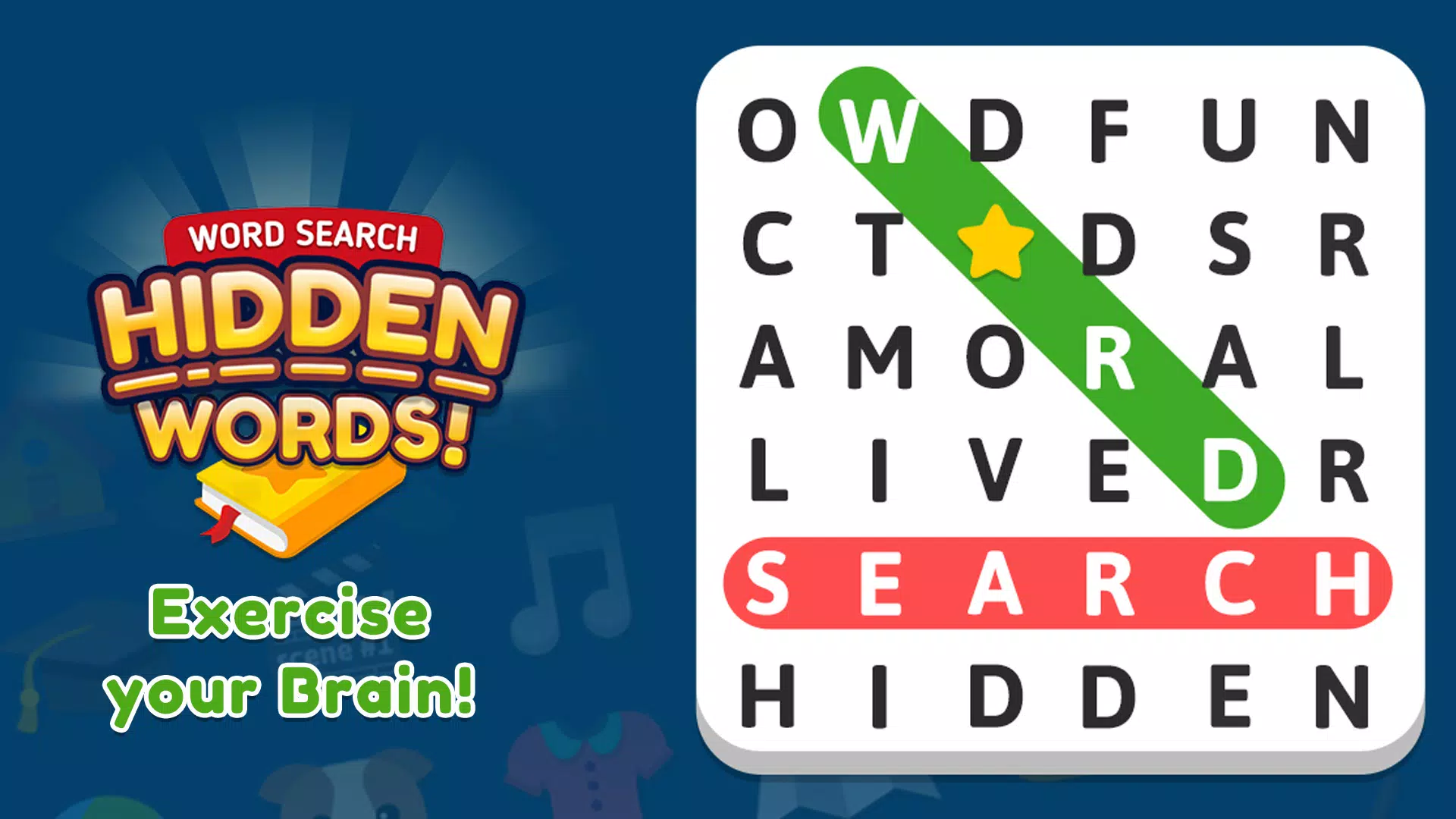 Word Search: Hidden Words Captura de tela 0