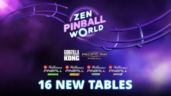 Ang Zen Pinball World ay lumalawak na may 16 bagong mga talahanayan sa tatlong pack