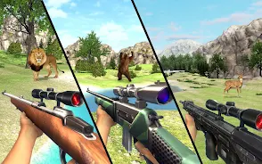 Real Jungle Animals Hunting Captura de tela 3