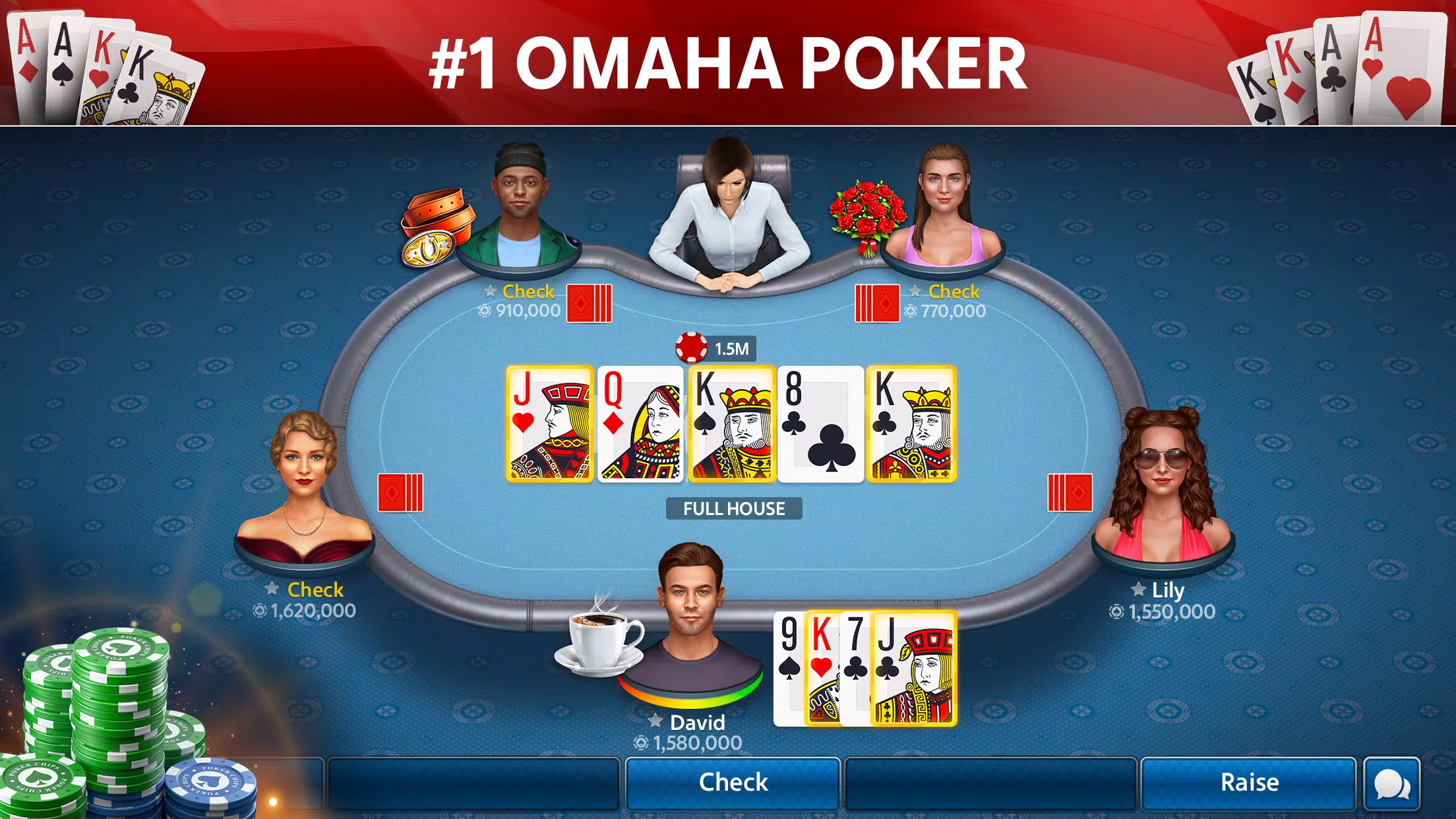 Omaha Poker Screenshot 0