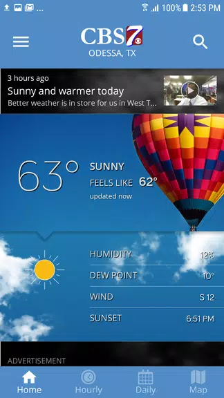 CBS7 Weather Ekran Görüntüsü 0