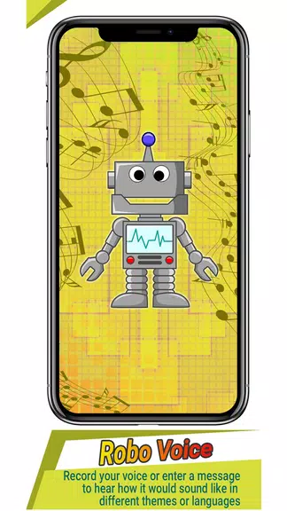 Robot Voice Captura de tela 0