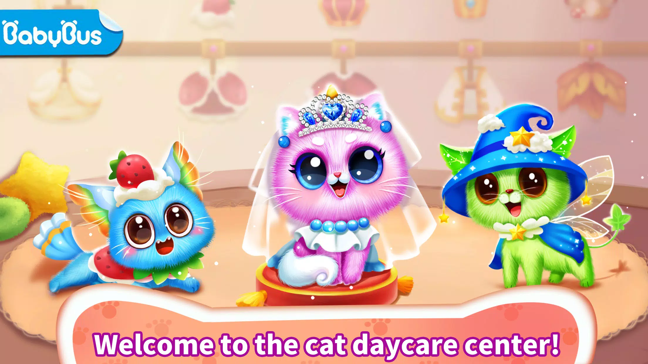 Little Panda: Baby Cat Daycare应用截图第0张