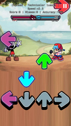 FNF Indie Cross V1 Mod Captura de pantalla 0