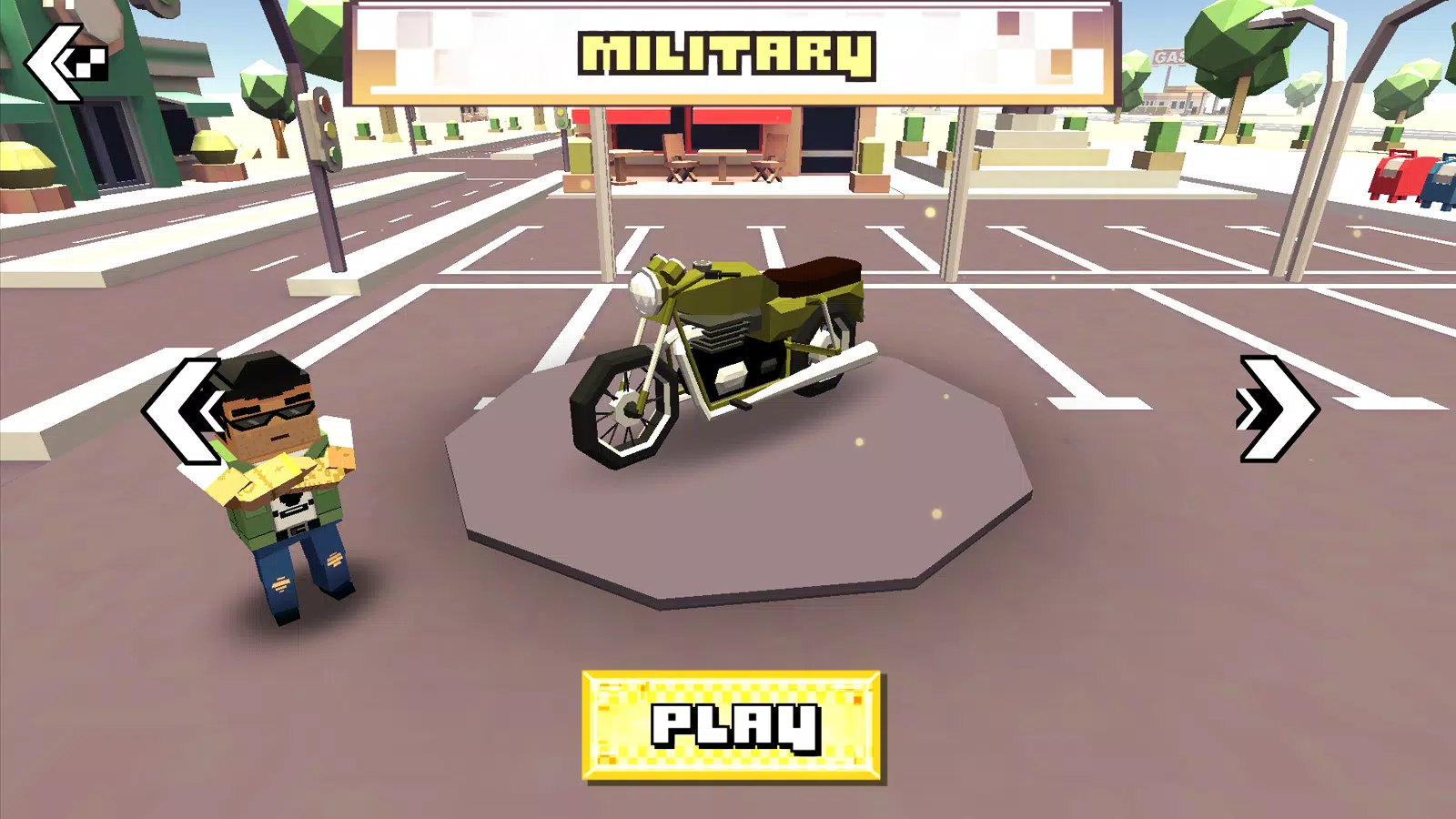 Blocky Moto Racing スクリーンショット 2