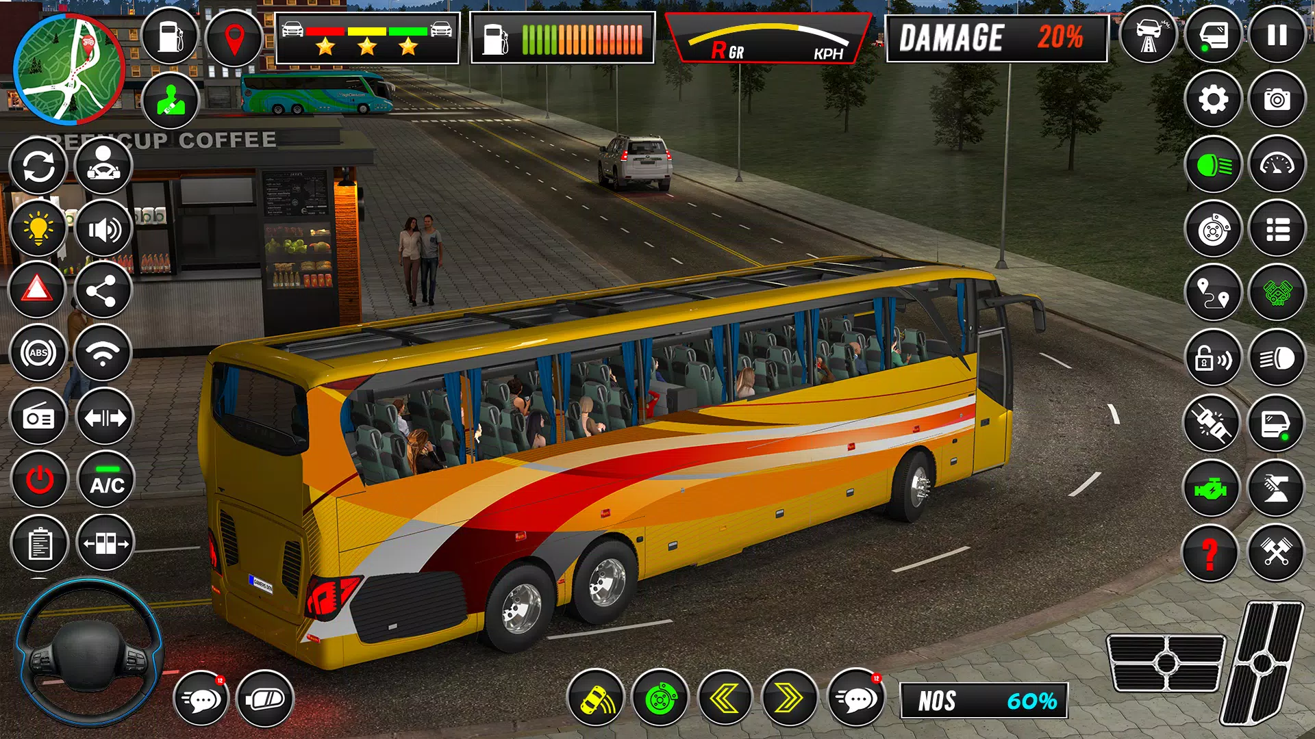 シティコーチ：バス運転ゲーム スクリーンショット 2