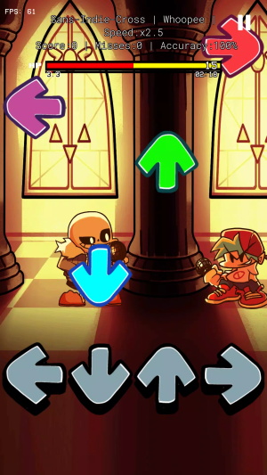 FNF Indie Cross V1 Mod Captura de pantalla 1