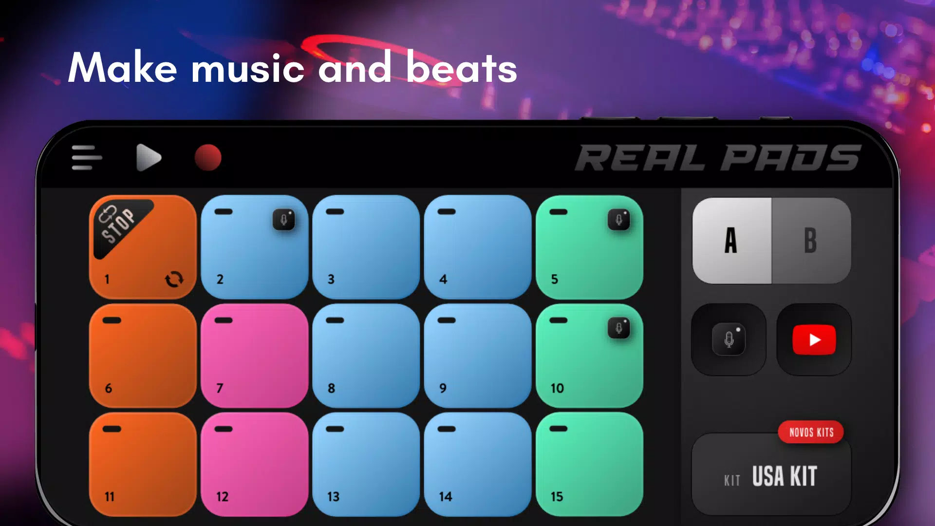 Real Pads: DJ electro drums 스크린샷 0
