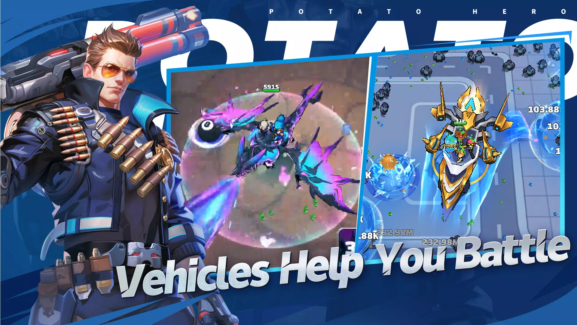 Potato Hero Captura de tela 2