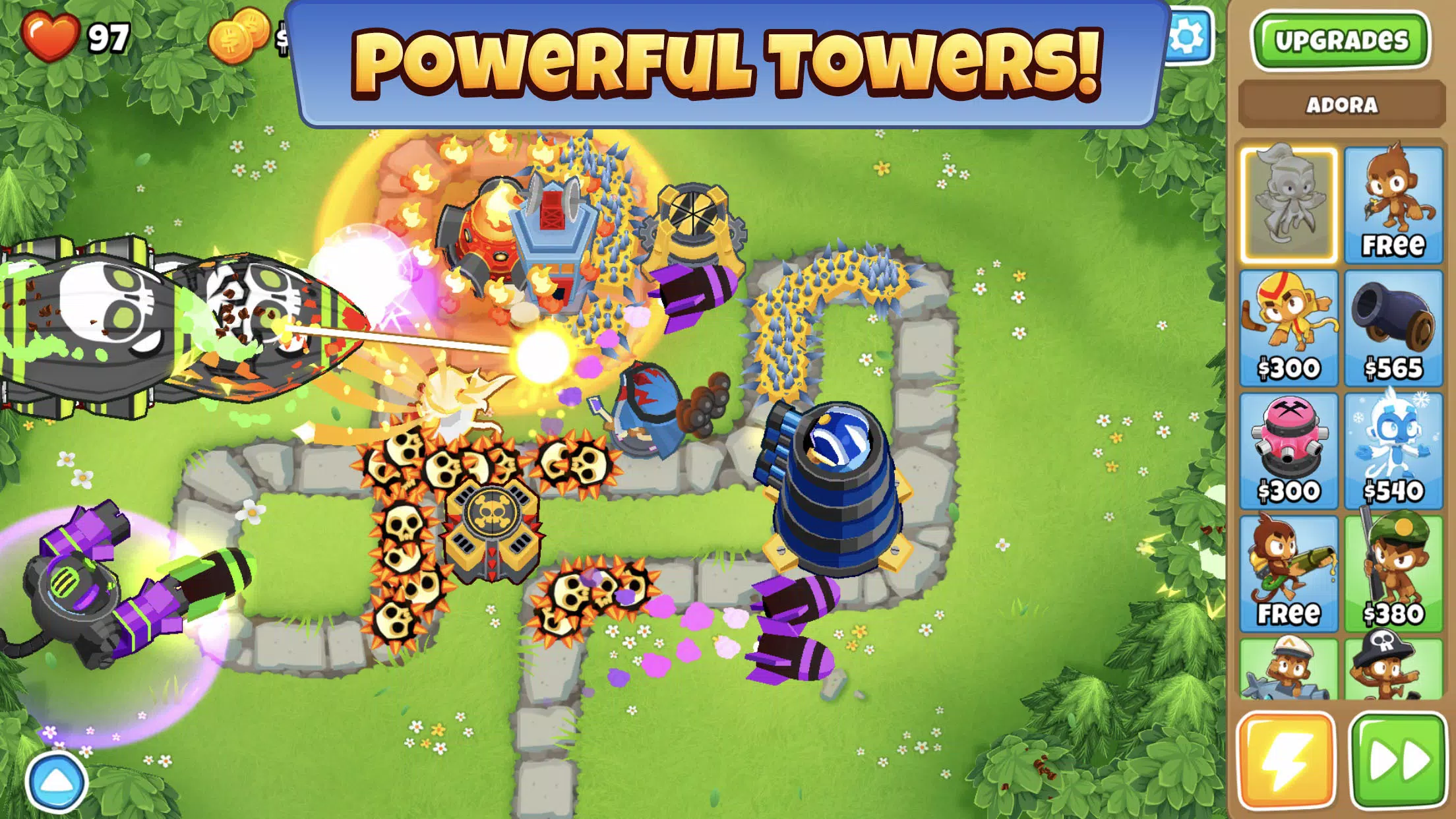 Bloons TD 6 NETFLIX Ảnh chụp màn hình 1