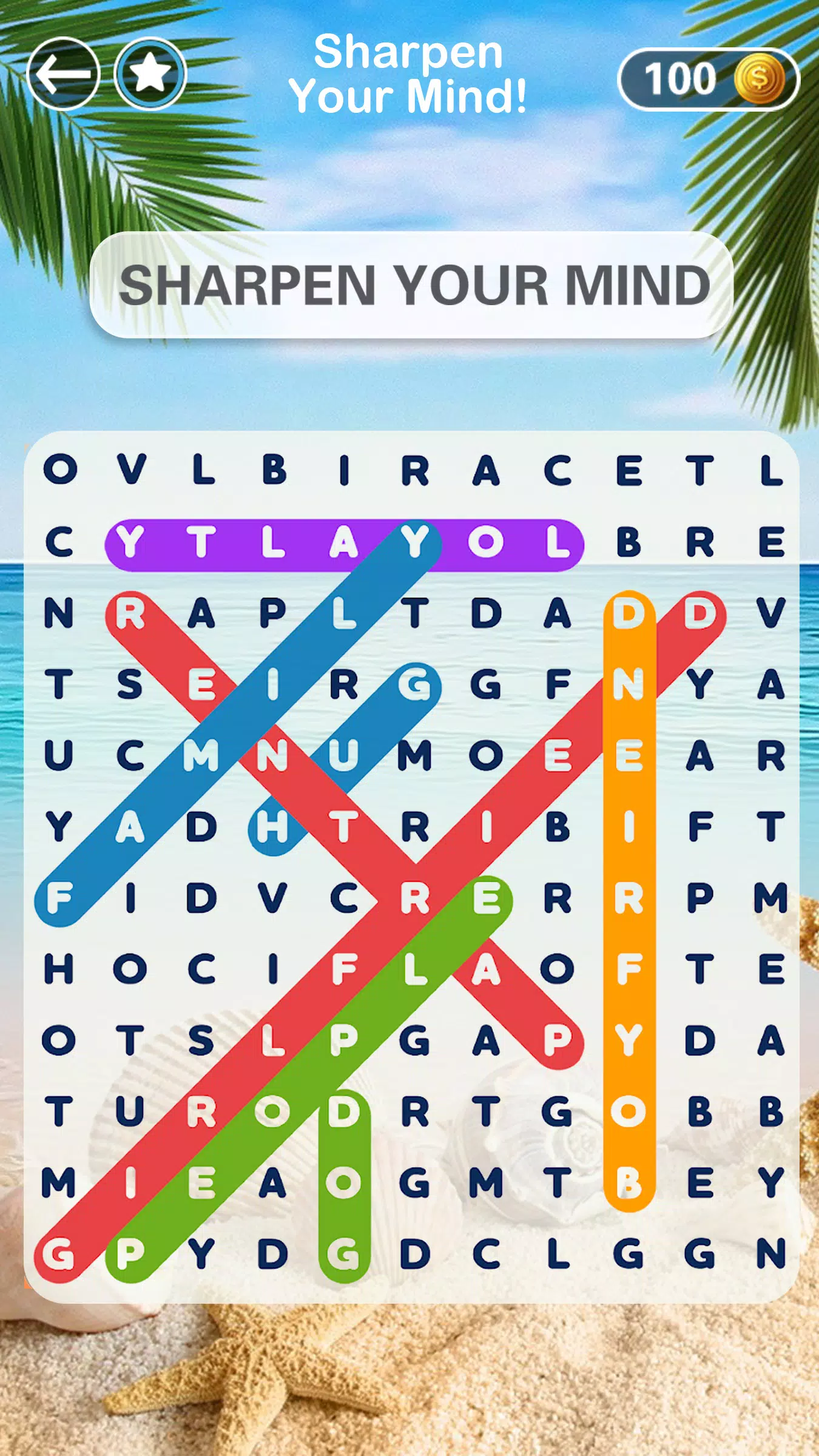 Otium Word: Word Search Скриншот 0