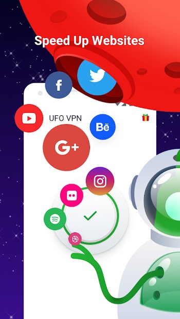 UFO VPN Mod Capture d'écran 1