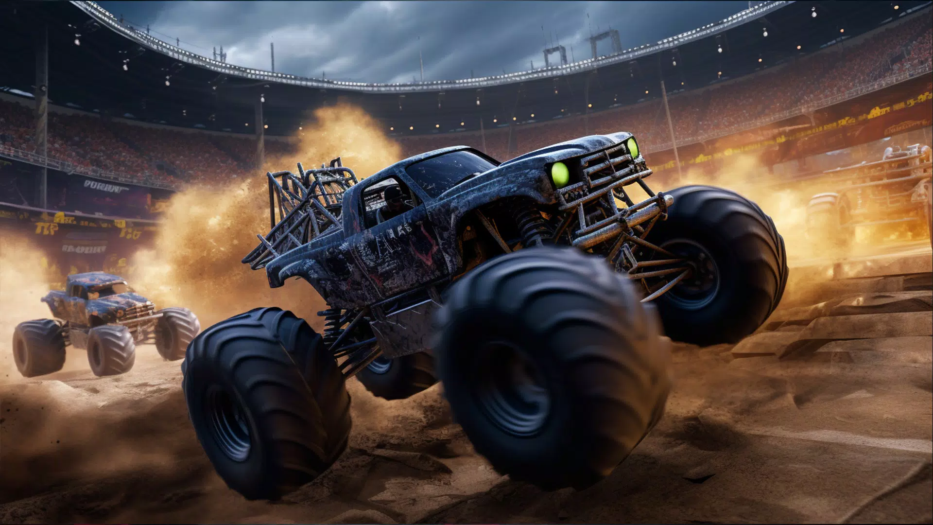Crazy Monster Truck Games 스크린샷 2