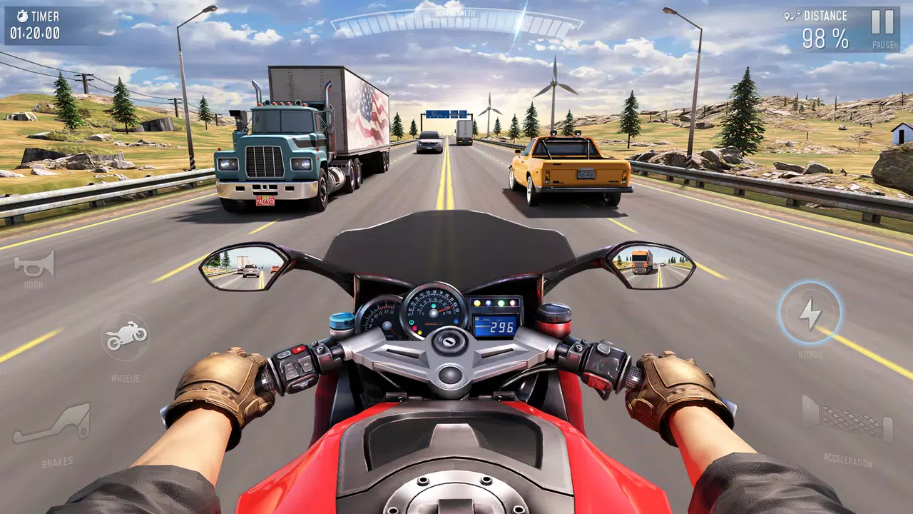 Rider 3D Bike Racing Games 스크린샷 0