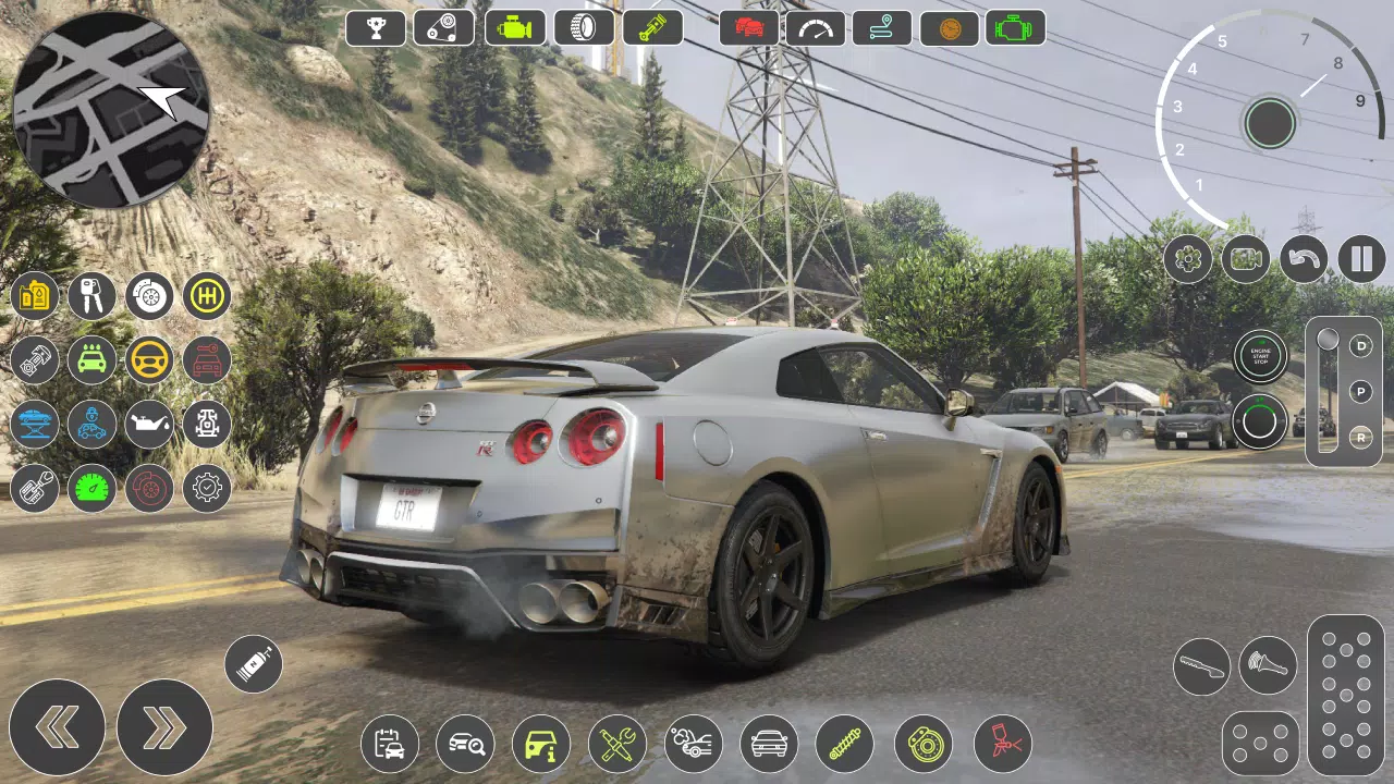 GT-R Car Race Capture d'écran 2